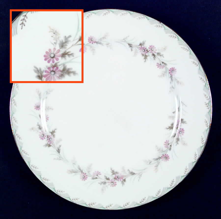 Delphi Dinner Plate by Rose (Japan)-1