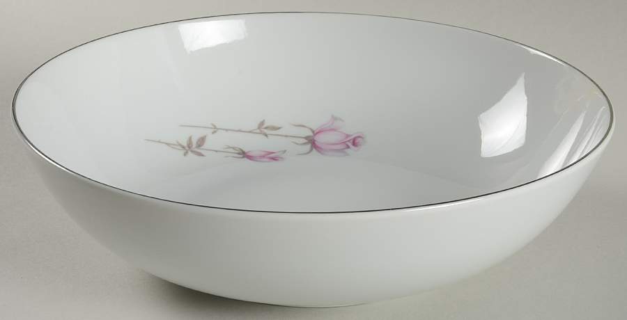 Duet 9" Round Vegetable Bowl by Rose (Japan)-1