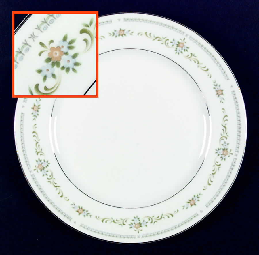 Elaine Dinner Plate by Rose (Japan)-1