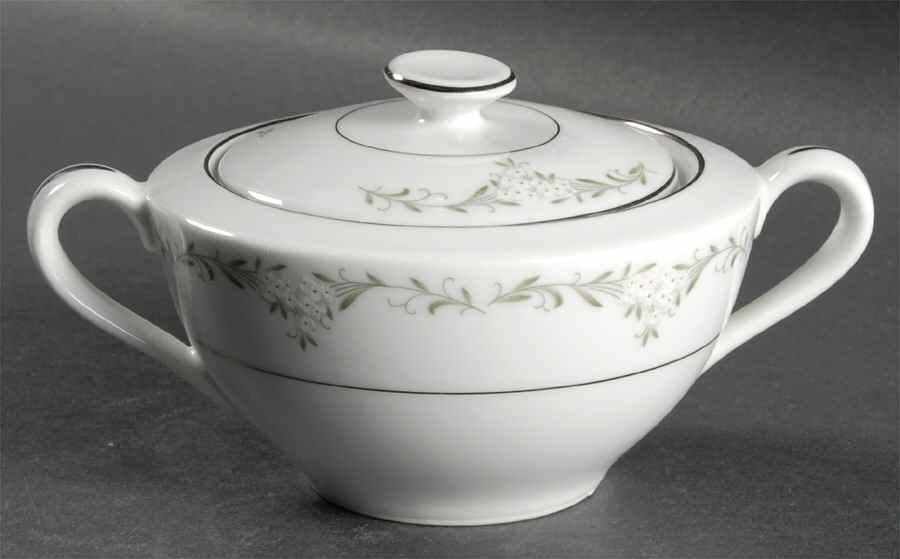 Elisa Sugar Bowl & Lid by Rose (Japan)-1