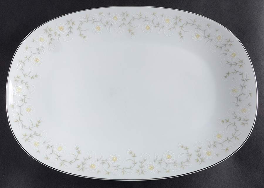 Ginger 15" Oval Serving Platter by Rose (Japan)-1