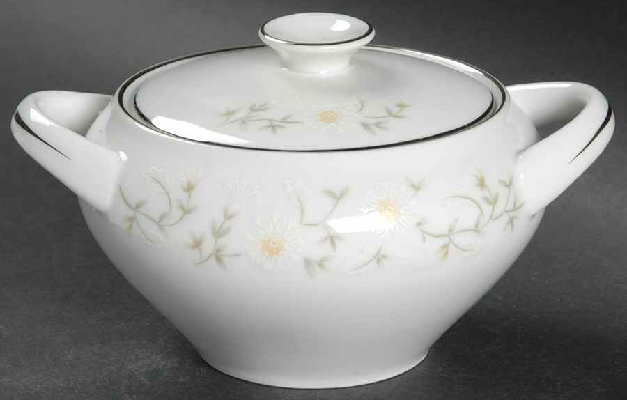 Ginger Sugar Bowl & Lid by Rose (Japan)-1