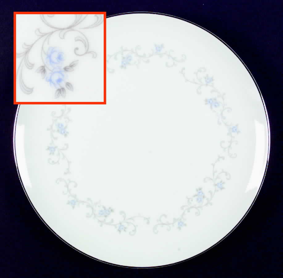 Granada Dinner Plate by Rose (Japan)-1