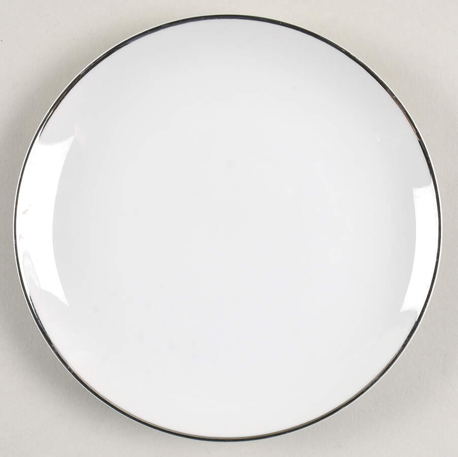 Moon Light Bread & Butter Plate by Rose (Japan)-1
