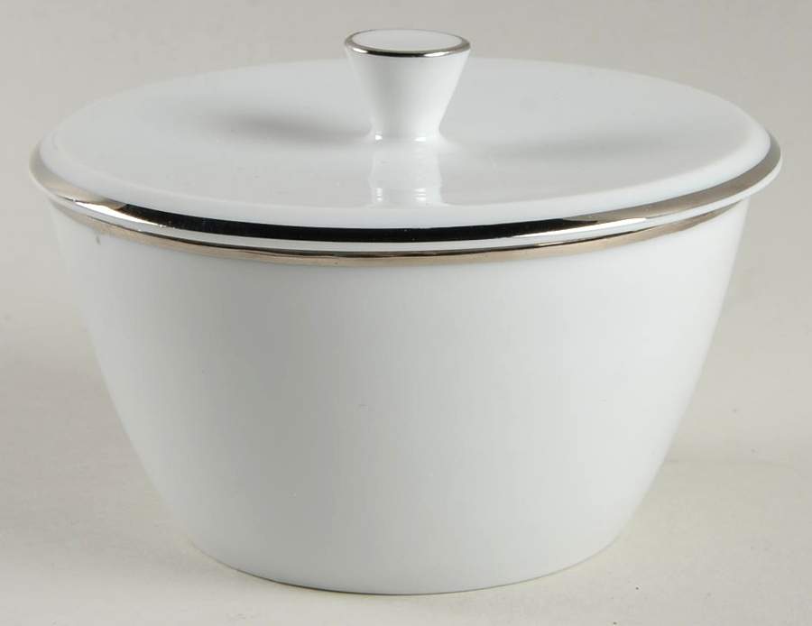 Moon Light Sugar Bowl & Lid by Rose (Japan)-1
