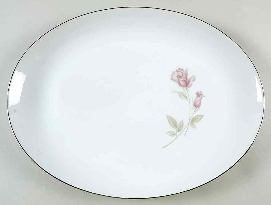Montrose 16" Oval Serving Platter by Rose (Japan)-1