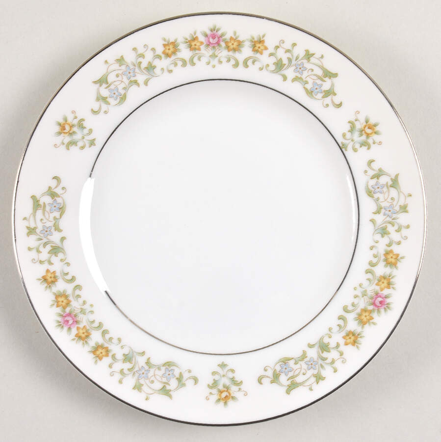 Petit Fleur Bread & Butter Plate by Rose (Japan)-1