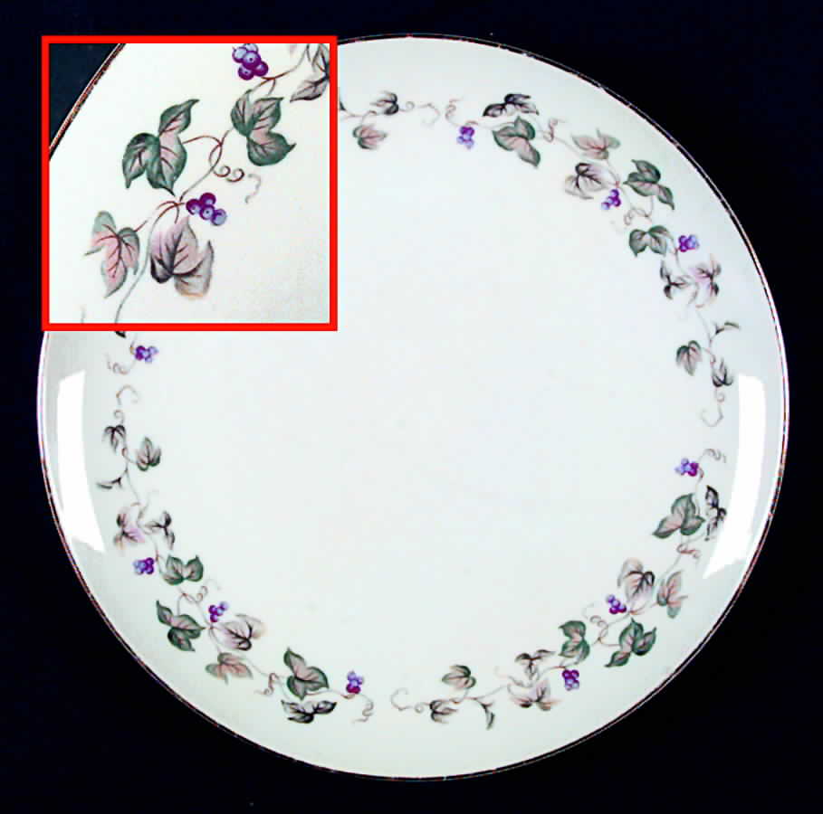 Piedmont Dinner Plate by Rose (Japan)-1