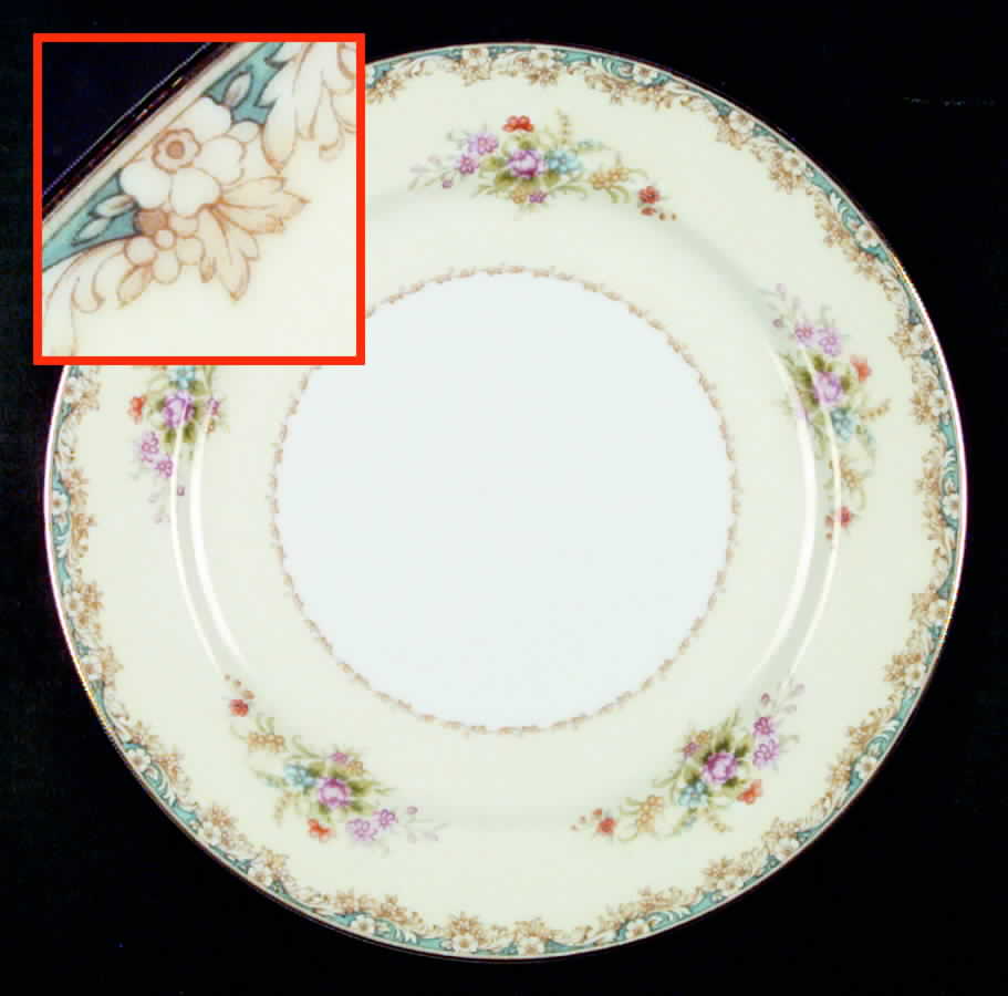RO1 Dinner Plate by Rose (Japan)-1
