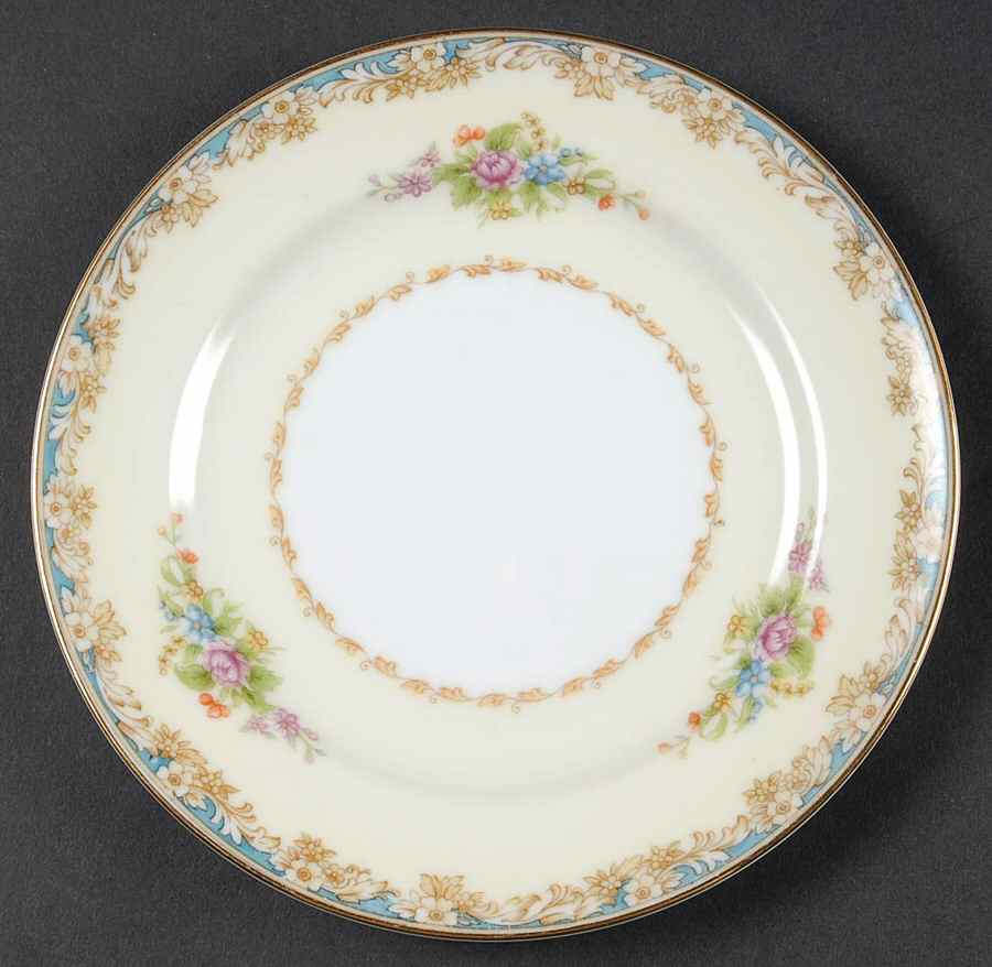 RO1 Bread & Butter Plate by Rose (Japan)-1