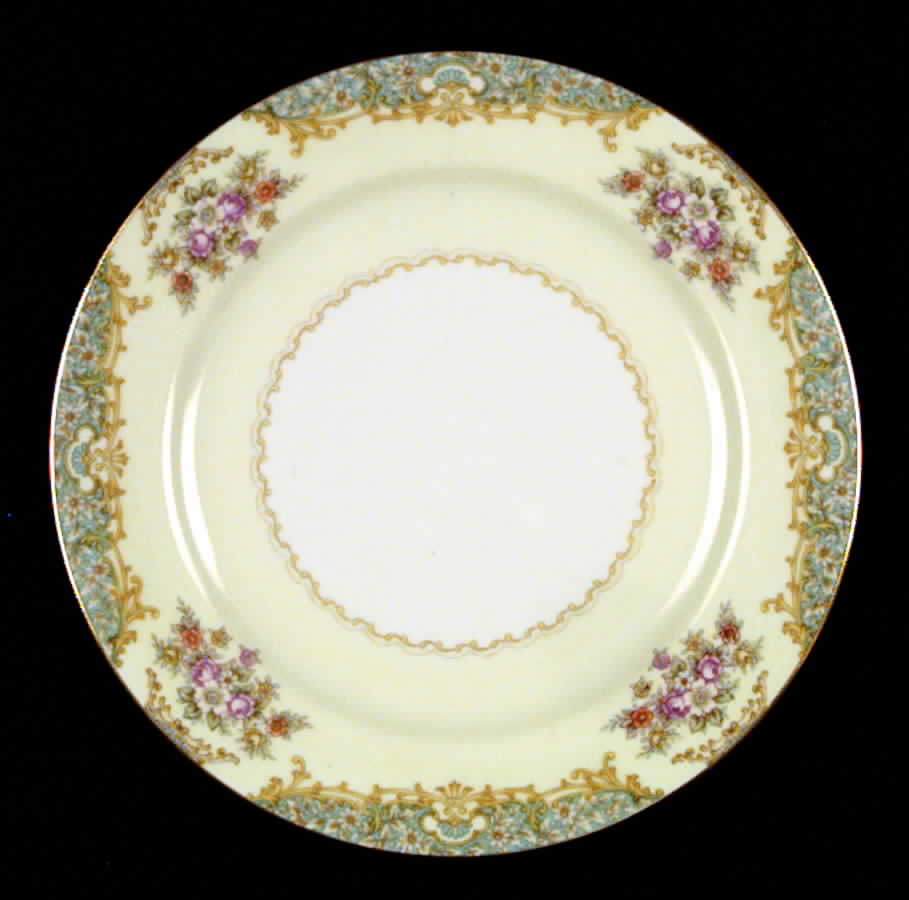 RO12 Salad Plate by Rose (Japan)-1