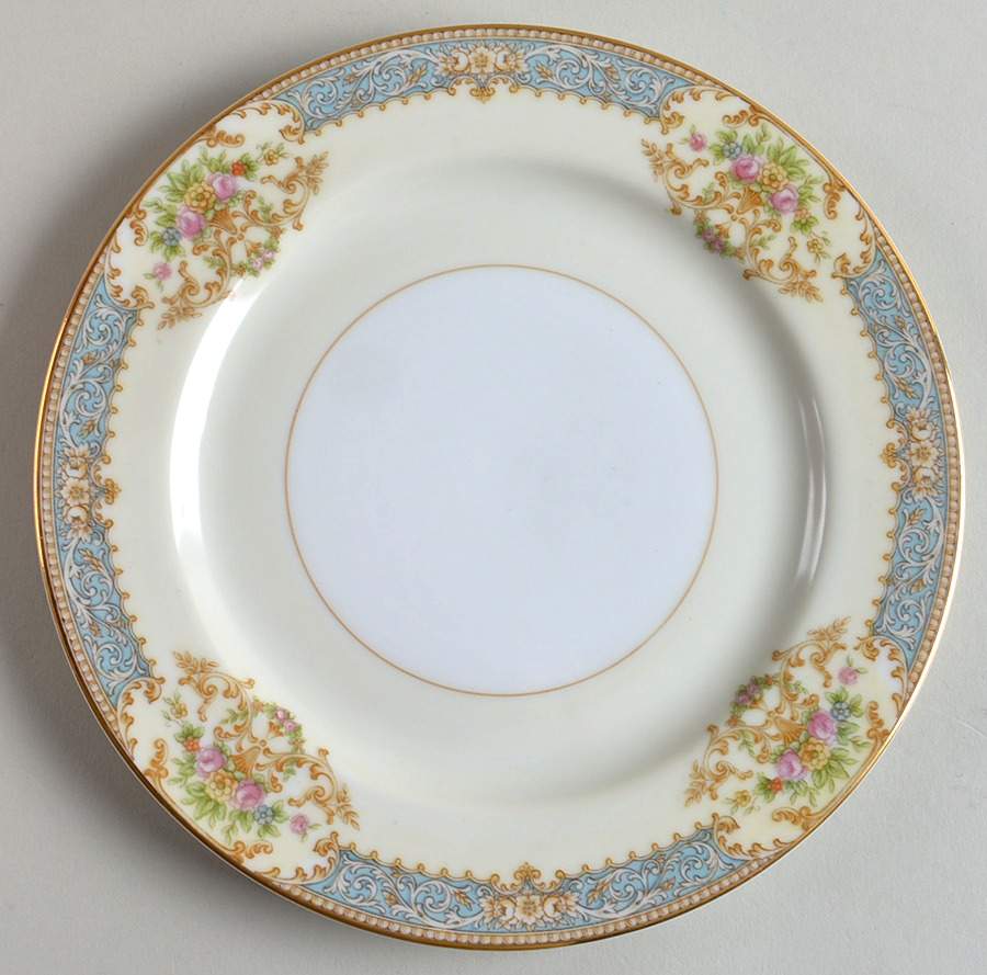RO24 Salad Plate by Rose (Japan)-1