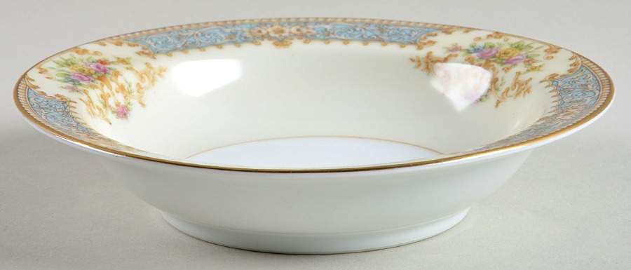 RO24 Rim Fruit/Dessert (Sauce) Bowl by Rose (Japan)-1