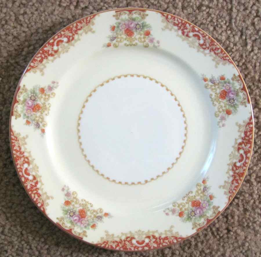 RO38 Dinner Plate by Rose (Japan)-1