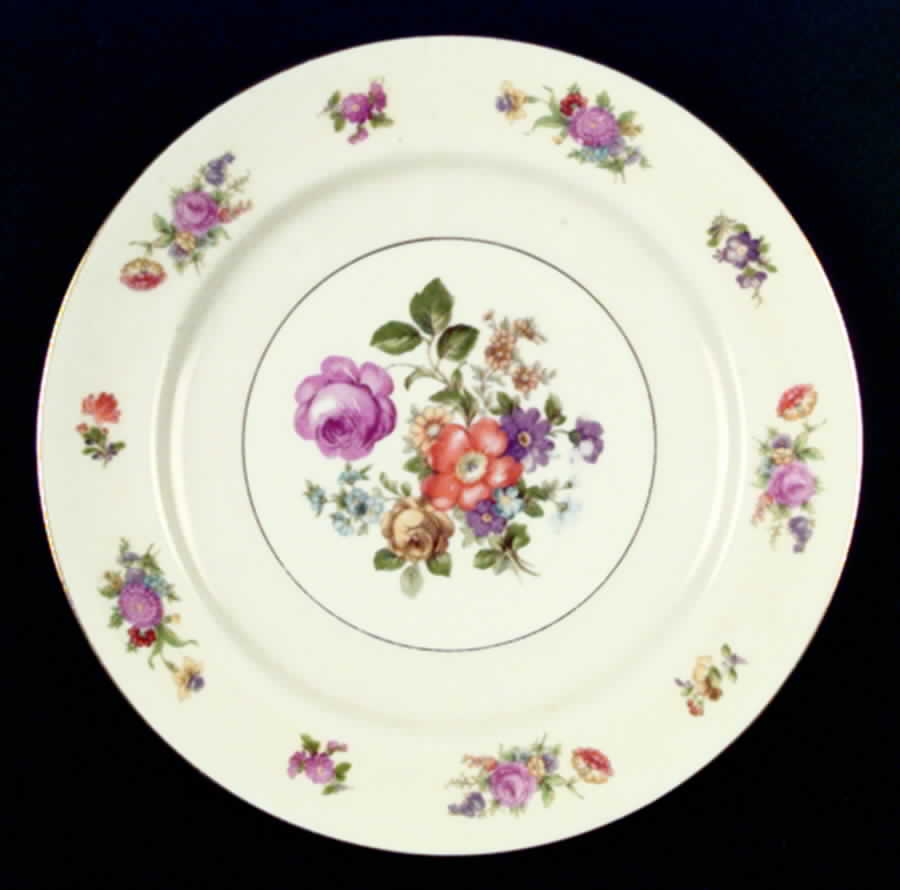 RO9 Dinner Plate by Rose (Japan)-1