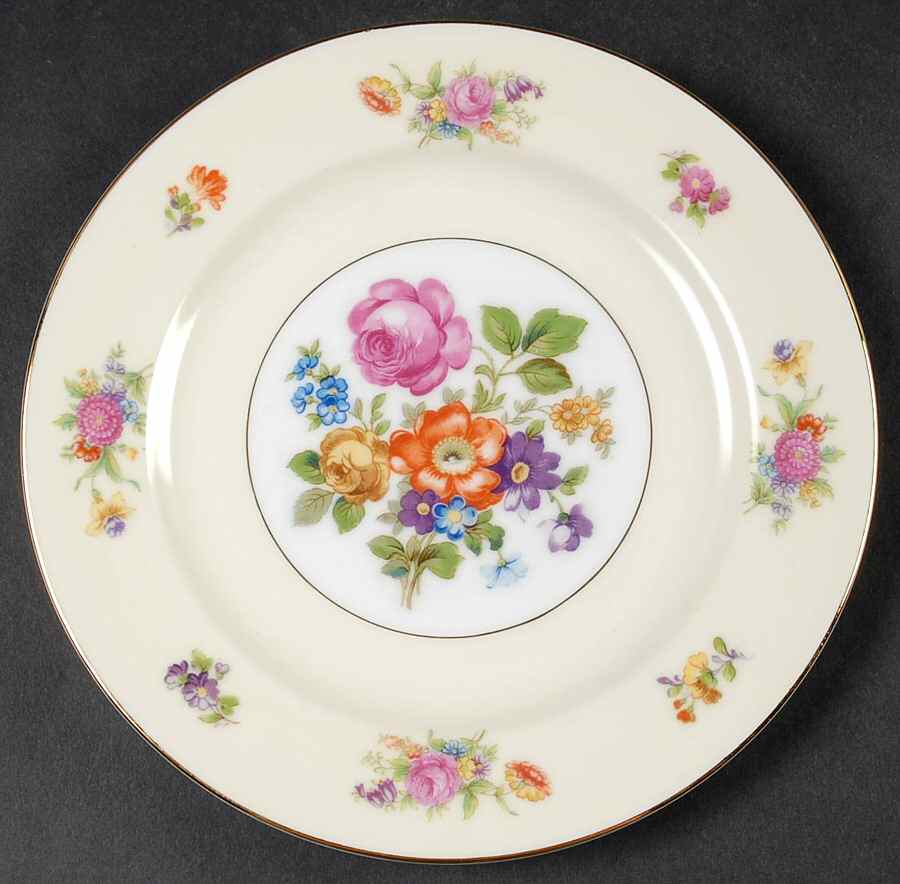 RO9 Salad Plate by Rose (Japan)-1