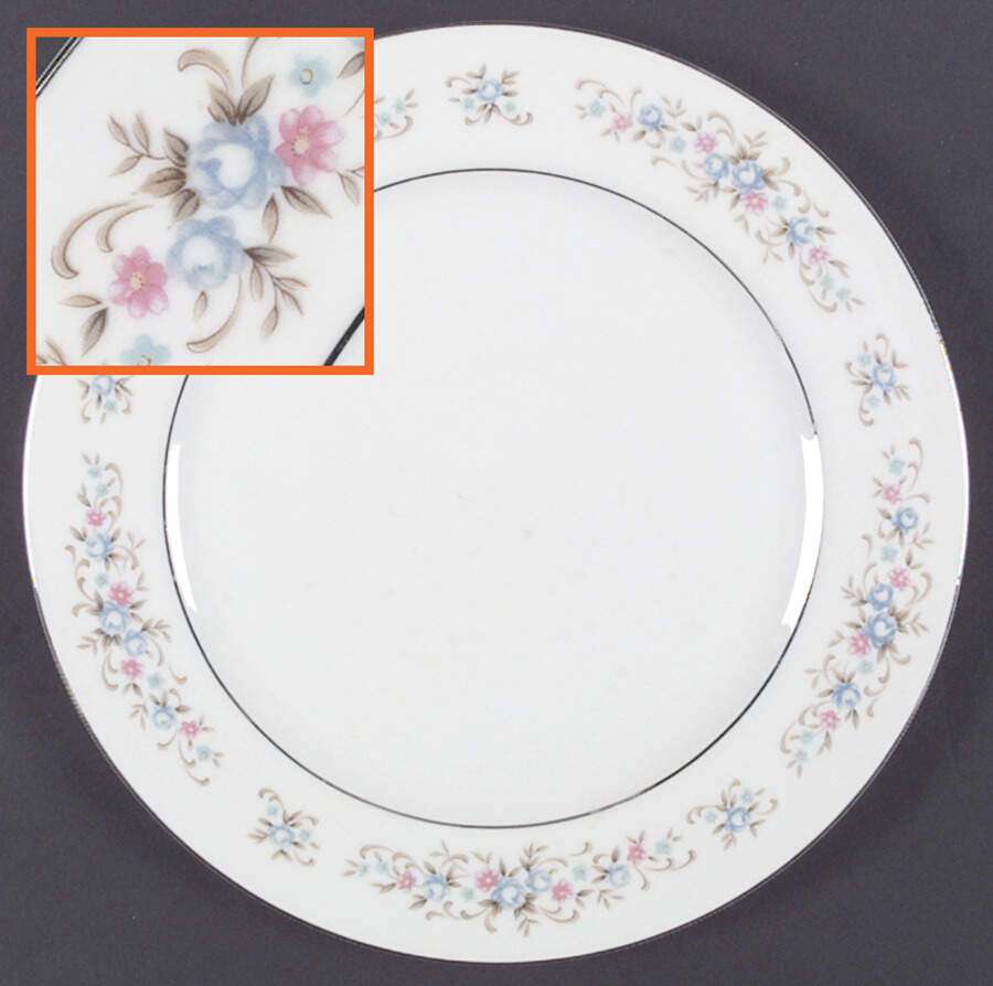 Romance Dinner Plate by Rose (Japan)-1