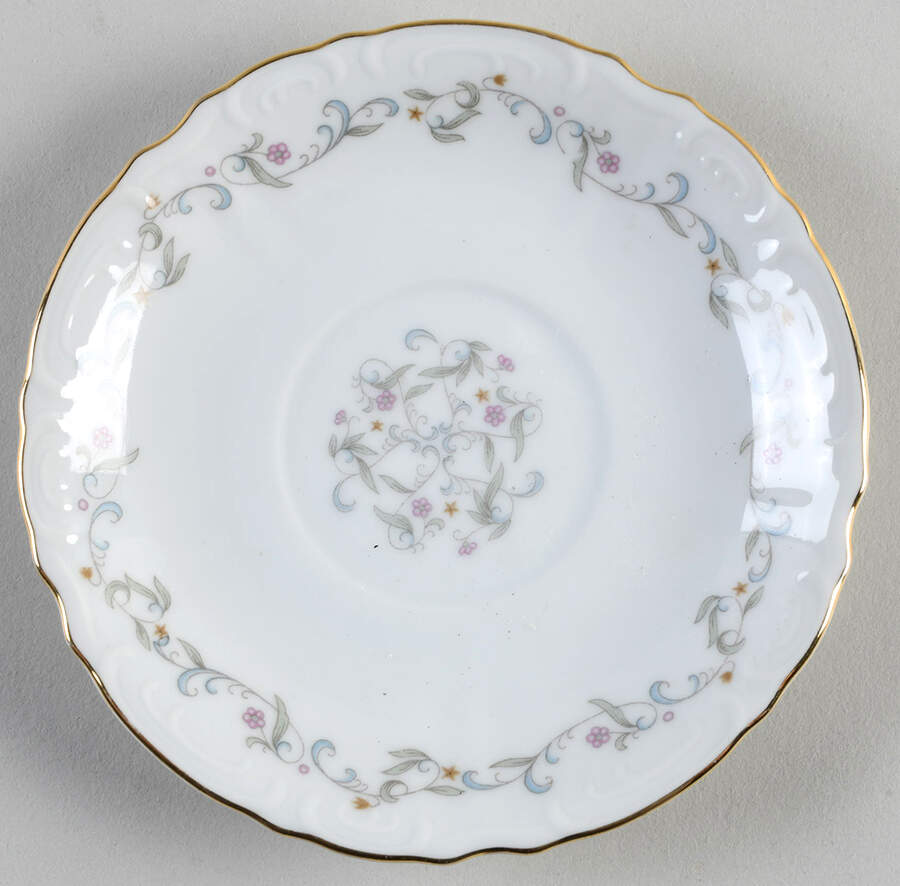 Romaine Saucer by Rose (Japan)-1