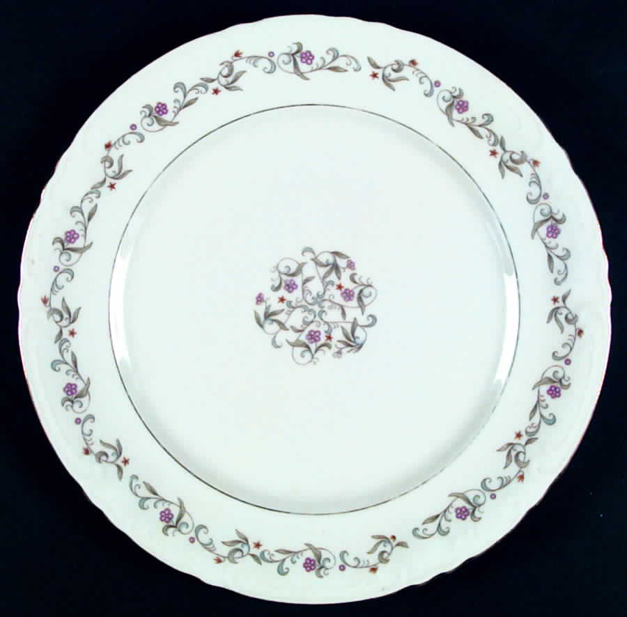 Romaine Dinner Plate by Rose (Japan)-1