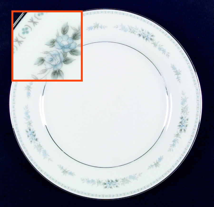 Roselawn Dinner Plate by Rose (Japan)-1
