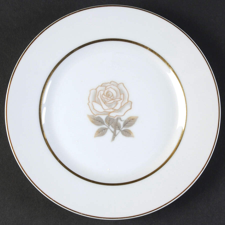 Rosa Bread & Butter Plate by Rose (Japan)-1