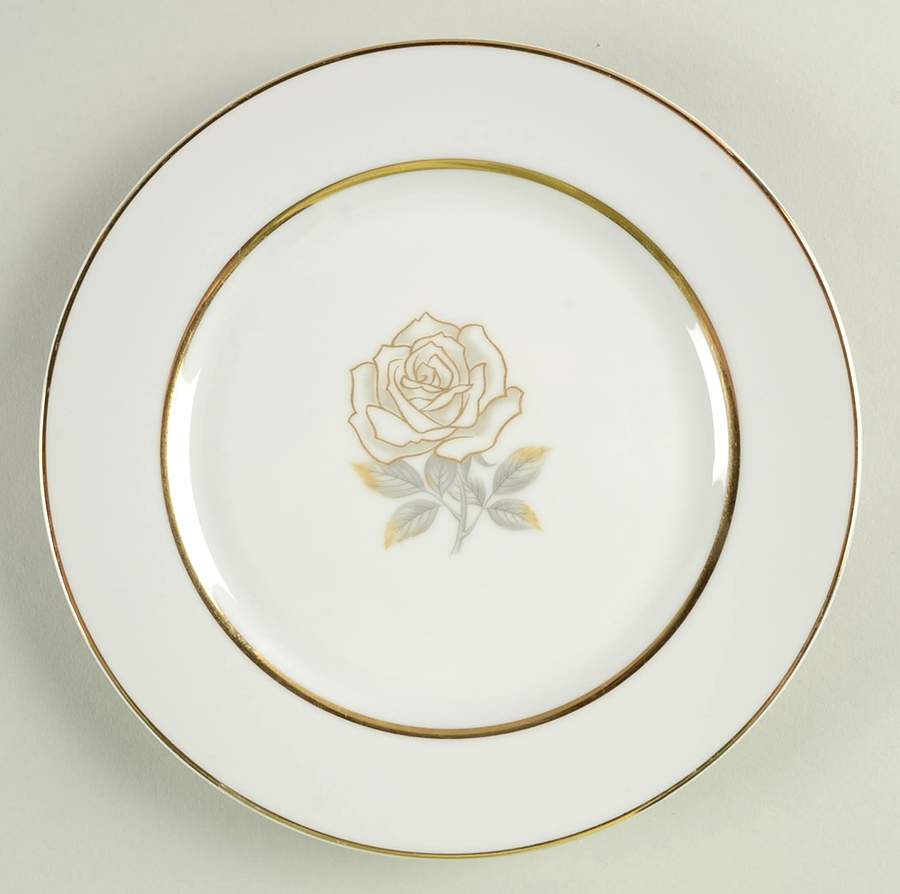 Rosa Salad Plate by Rose (Japan)-1