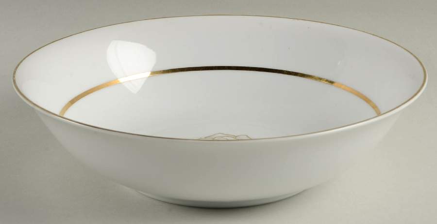 Rosa 9" Round Vegetable Bowl by Rose (Japan)-1