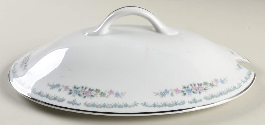 Rose Villa Lid for Oval Tureen by Rose (Japan)-1