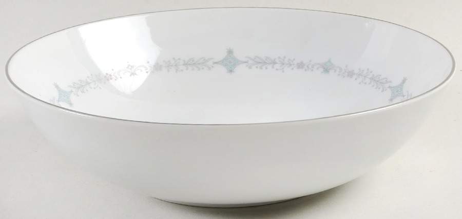 Serenade 9" Round Vegetable Bowl by Rose (Japan)-1