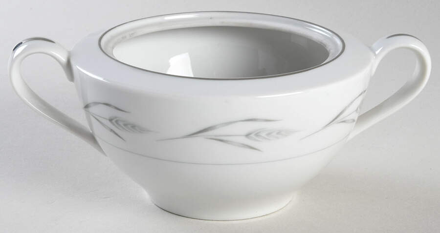 Serene Sugar Bowl No Lid by Rose (Japan)-1