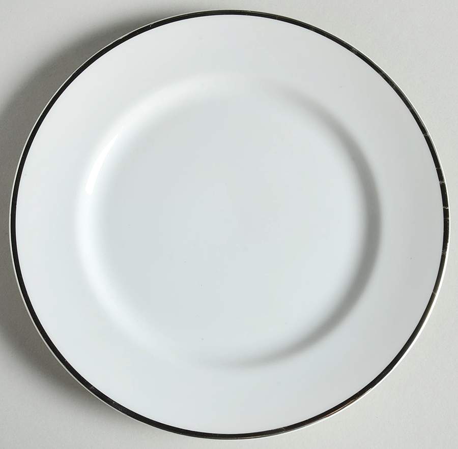 Silver Moon Salad Plate by Rose (Japan)-1