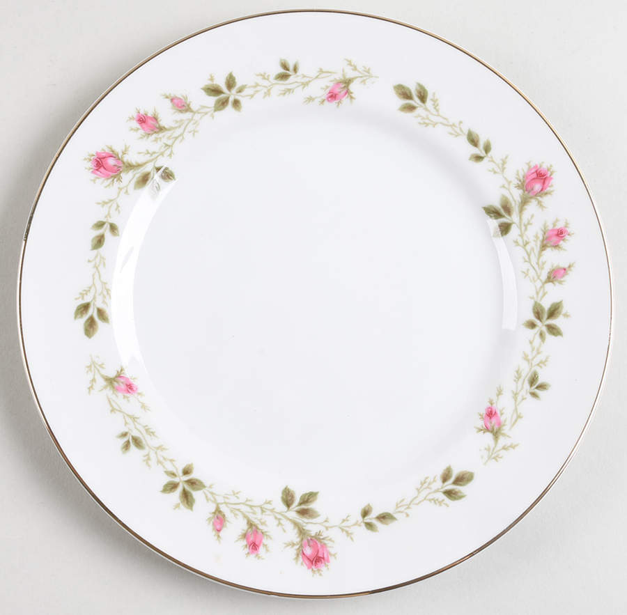 Sierra Rose Salad Plate by Rose (Japan)-1
