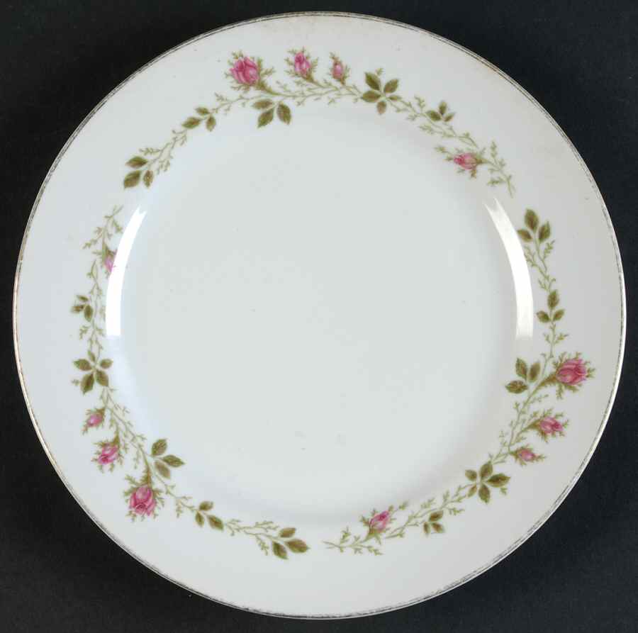 Sierra Rose Salad Plate by Rose (Japan)-1