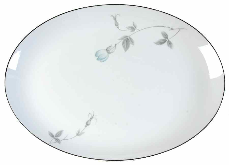 Singing Rose 16" Oval Serving Platter by Rose (Japan)-1