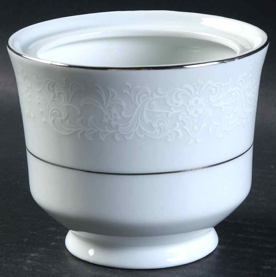 Spanish Lace Sugar Bowl No Lid by Rose (Japan)-1