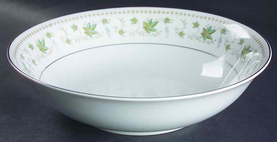 Springtime 9" Round Vegetable Bowl by Rose (Japan)-1