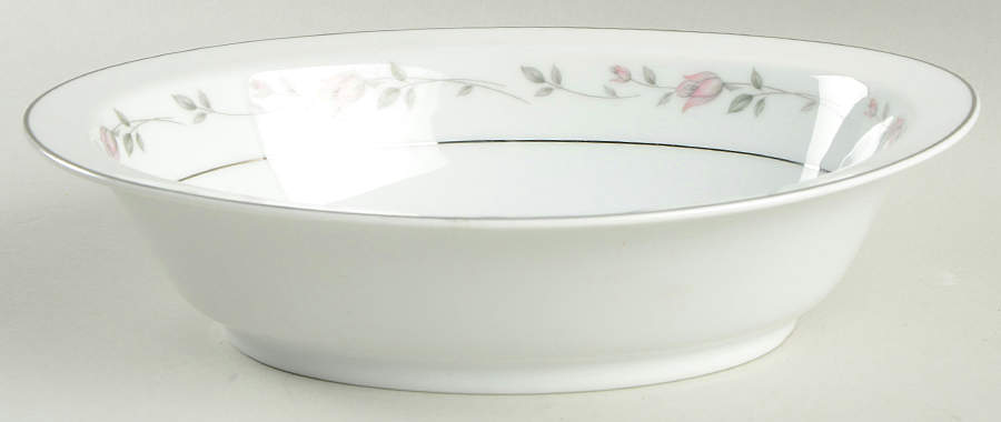Sweet Love 9" Oval Vegetable Bowl by Rose (Japan)-1