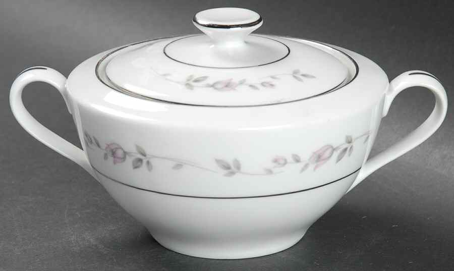 Sweet Love Sugar Bowl & Lid by Rose (Japan)-1