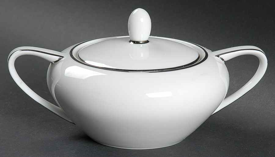 Vida Sugar Bowl & Lid by Rose (Japan)-1