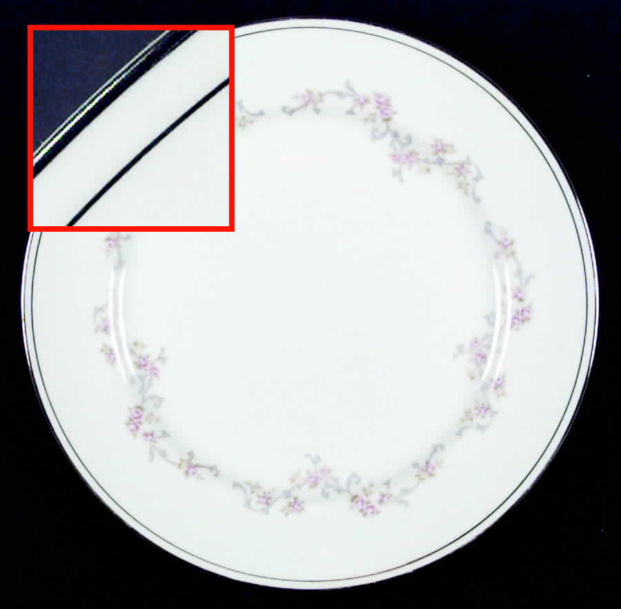 Windham Dinner Plate by Rose (Japan)-1
