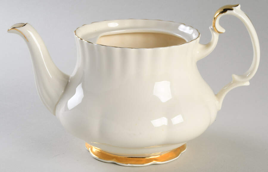 Affinity Gold Small Teapot No Lid by Royal Albert-1