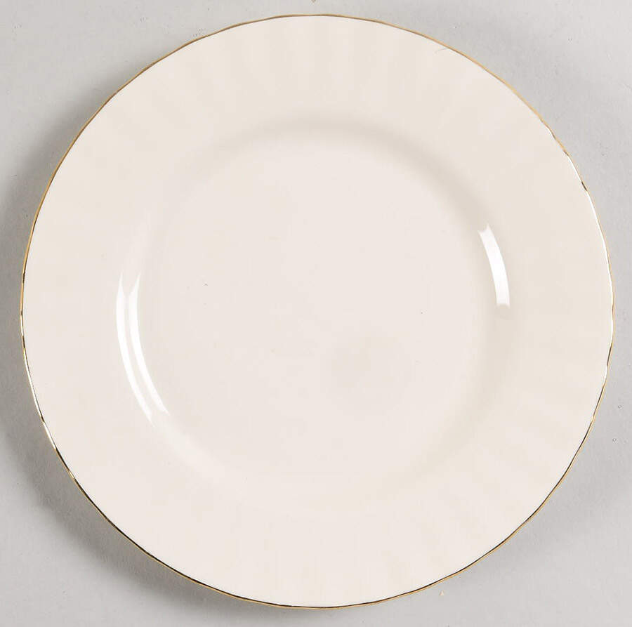 Affinity Gold Dessert/Pie Plate by Royal Albert-1
