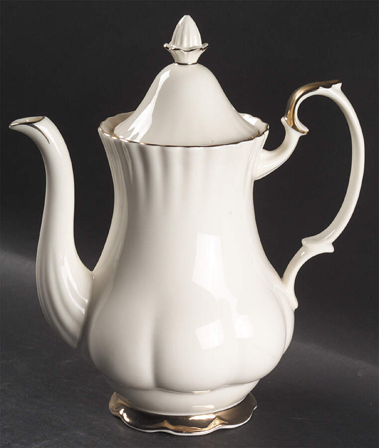 Affinity Gold Coffee Pot & Lid by Royal Albert-1
