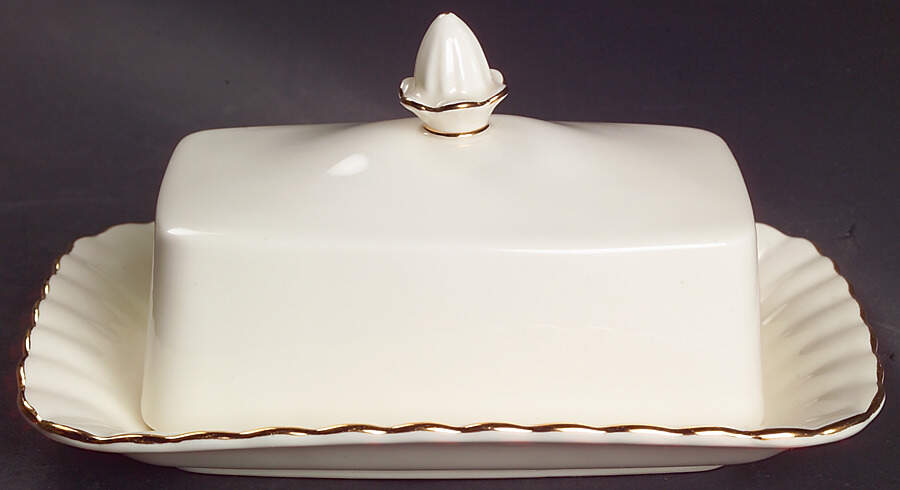 Affinity Gold 1/4 Lb Covered Butter by Royal Albert-1
