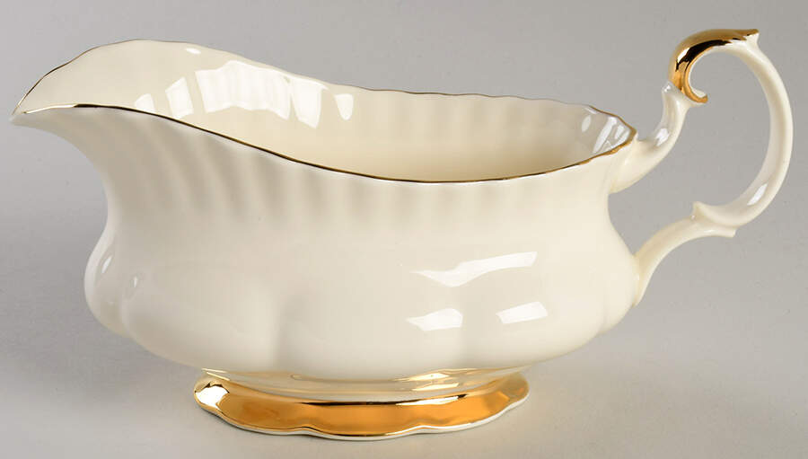 Affinity Gold Gravy Boat by Royal Albert-1