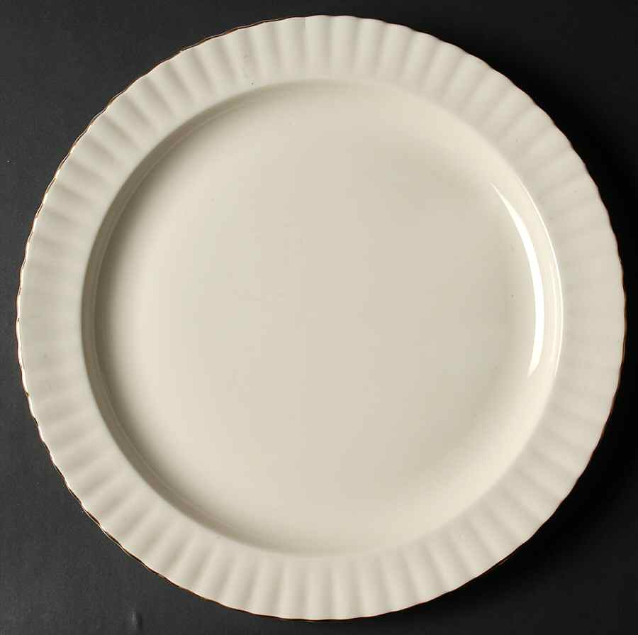 Affinity Gold 13" Chop Plate (Round Platter) by Royal Albert-1