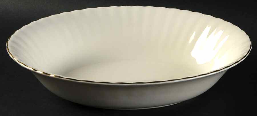 Affinity Gold 9" Oval Vegetable Bowl by Royal Albert-1