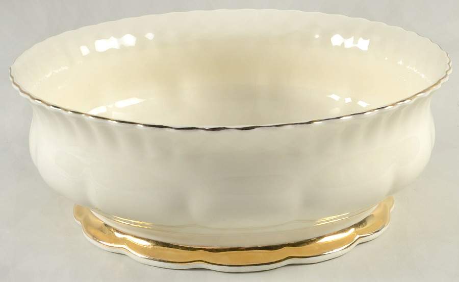 Affinity Gold 10" Large Salad Serving Bowl by Royal Albert-1