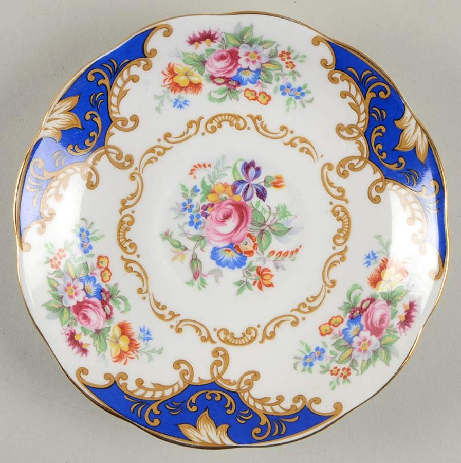 Albany Blue Saucer by Royal Albert-1