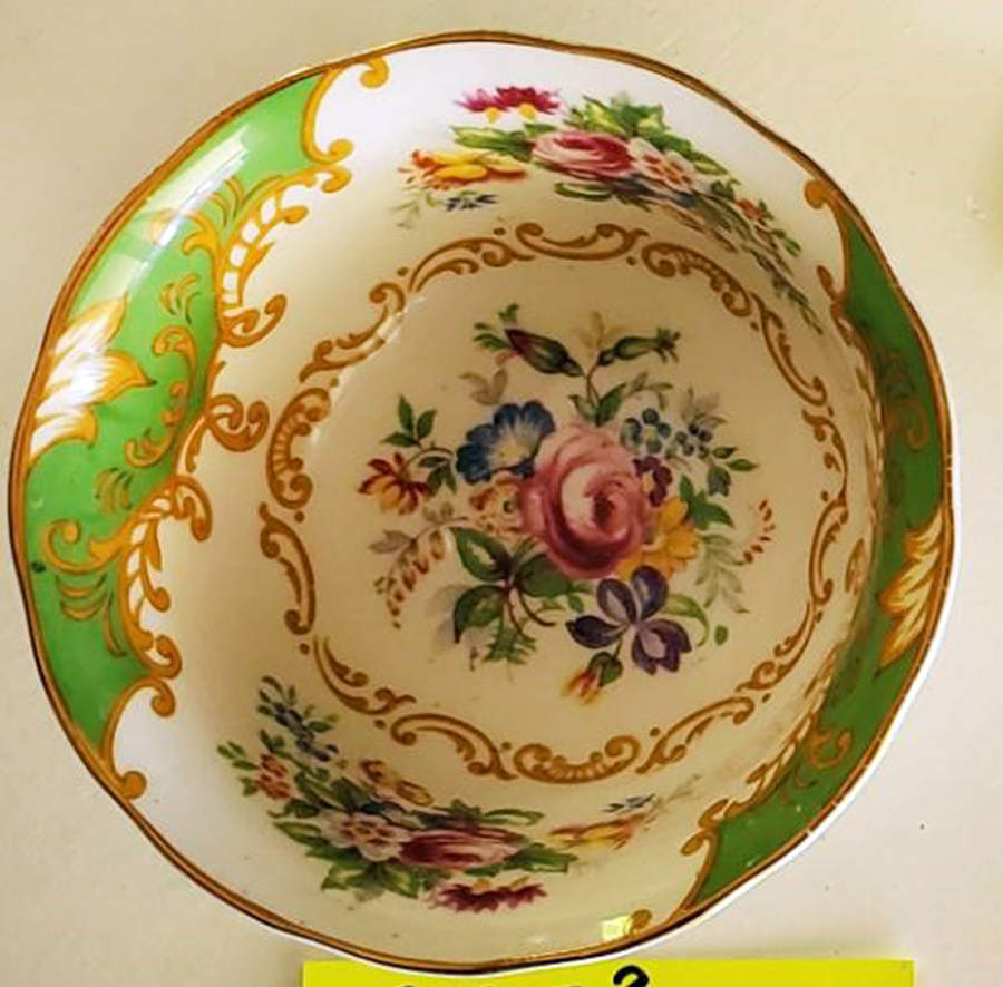 Albany Green Open Sugar Bowl by Royal Albert-1
